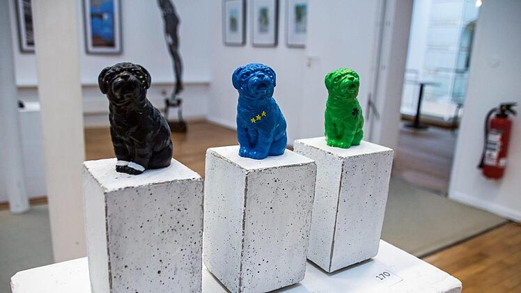 Jahresausstellung des Kunstvereins Coburg - Impressionen einer nur virtuell geöffneten Präsentation.Foto: Jochen Berger