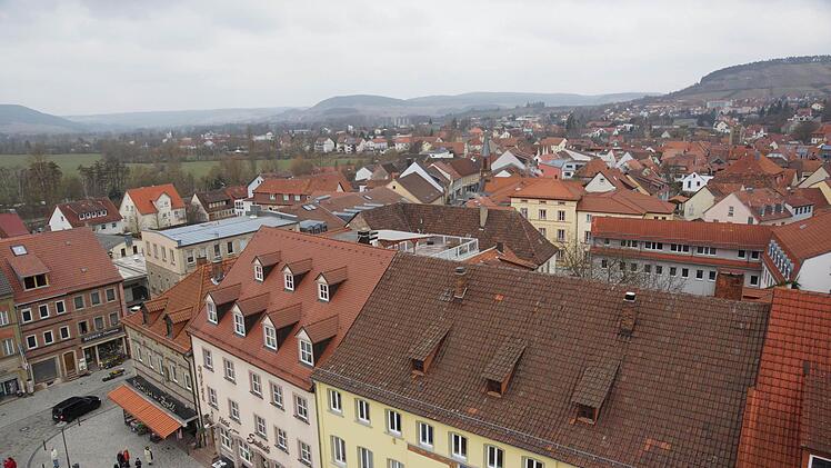 Über den Dächern nördlich des Marktplatzes Foto: Arkadius Guzy