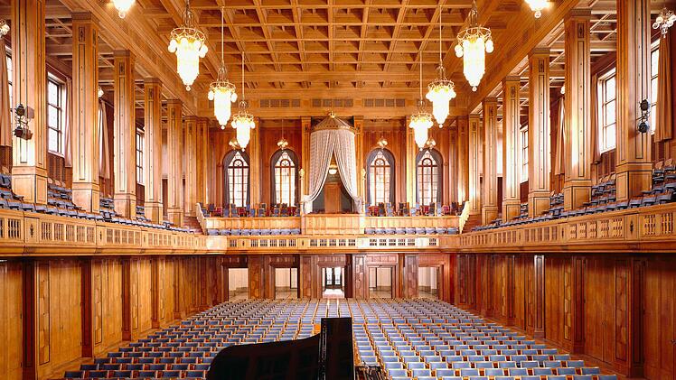 Der Max-Littmann-Saal im Regentenbau ist ein wichtiges Argument für Bad Kissingen Beitrag zur internationalen Unesco Bewerbung als Great Spas of Europe. Foto: Saale-Zeitung/Archiv