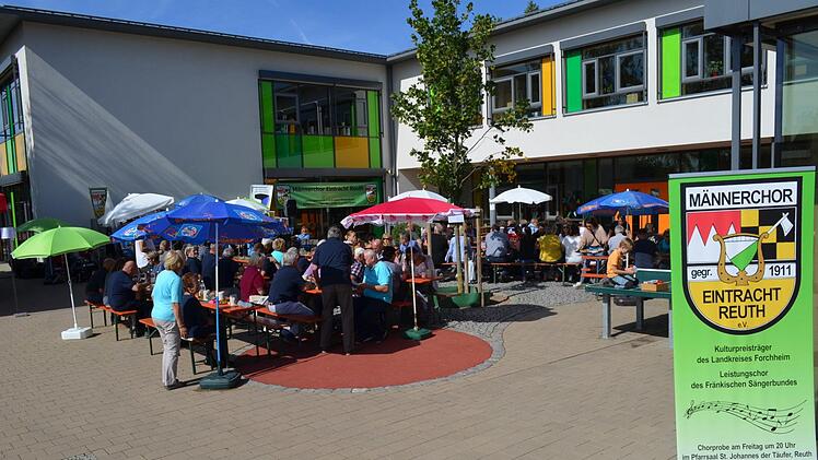 Auf dem Chorfest  in Reuth Foto: Sonja Hoffmann
