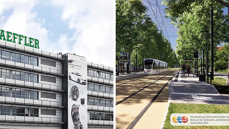 Erlangen: Schaeffler bekennt sich zu größtem Straßenbahnprojekt StUB