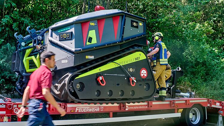 Waldbrand in mit Munition belastetem Waldgebiet