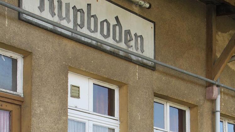 Bahnhof Rupboden: Warten auf den Radweg... Foto: Archiv/Ulrike Müller