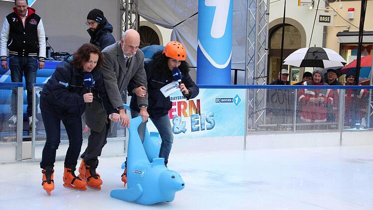 "Feiern & Eis" auf dem Marktplatz in Bad Kissingen Foto: Carmen Schmitt