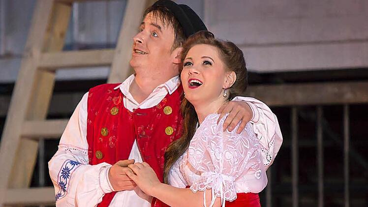 Impressionen vom "Zigeunerbaron" auf der Waldbühne Heldritt.Foto: Albert Höchstädter