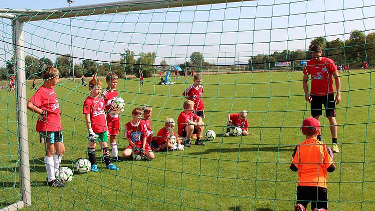 Torwarttraining Foto: Johanna Blum