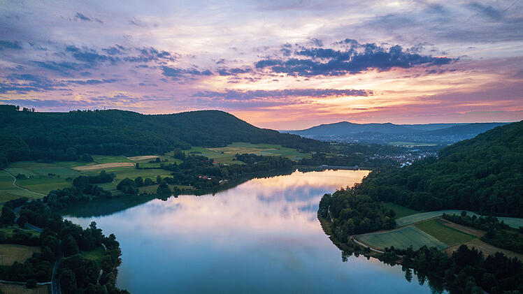 Happurger Stausee im Nürnberger Land