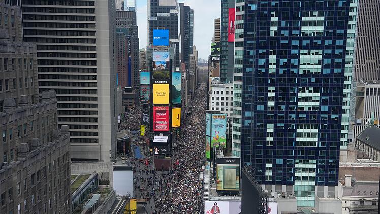 &laquo;No Kings&raquo;-Demonstration in New York