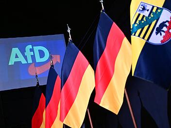 Wahlparty der AfD zur Landtagswahl in Sachsen-Anhalt