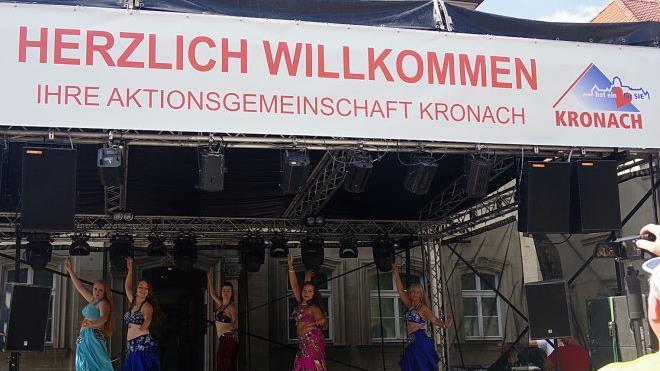 Impressionen vom Kronacher Stadtfest. Foto: Heike Schülein