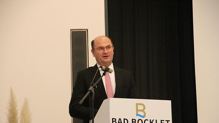 Füracker hielt eine Lobrede auf Barbara Stamm. Foto: Franziska Keller