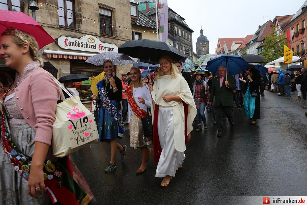 Korbmarkt Lichtenfels 2016 am Samstag