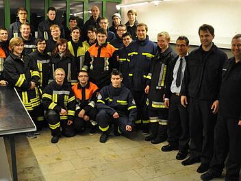 Die neuen Atemschutzgeräteträger aus den Feuerwehren