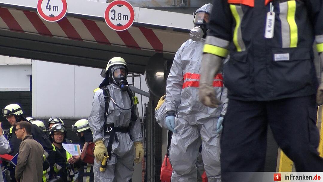 Chemieunfall in Nürnberg