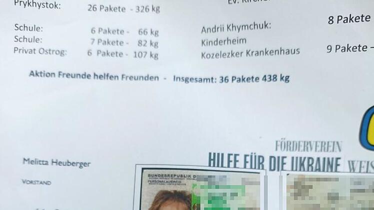 Weißenburger Hilfskonvoi in Ukraine beschossen - ein Mensch stirbt