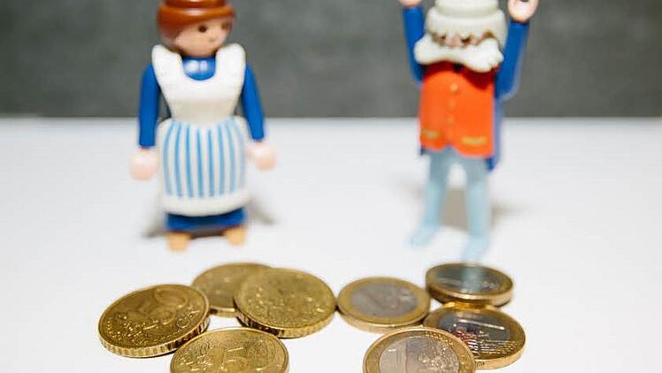 Fünfzig Cent statt einem Euro: So extrem sind die statistischen Lohnunterschiede zwischen Mann und Frau in Deutschland zum Glück nicht. Aber von gut einem Viertel Lohnunterschied gehen die Organisatoren des Equal Pay Day aus.  Foto: Hendrik Steffens