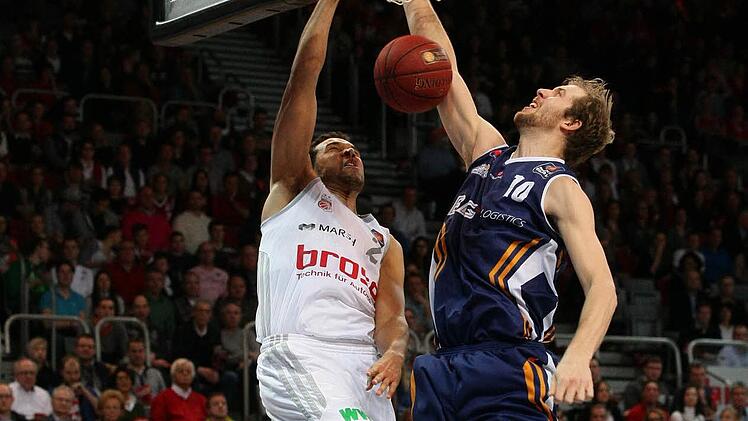 Am Sonntag spielte Bamberg gegen Bremerhaven. Foto: Archiv/sportpress