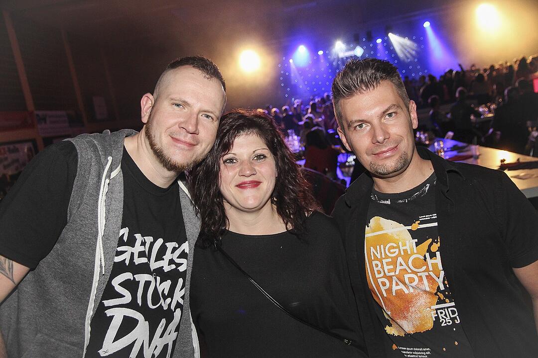 Klasse Stimmung in der Frankenhalle.