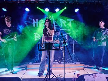 Newcomer: Die Band Heartbeat bei ihrem Auftritt im Dezember 2025 im Wasserhaus.