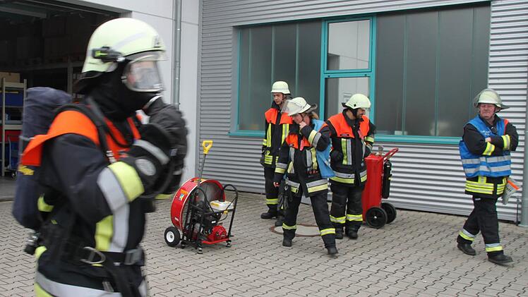 Die Feuerwehr ...
