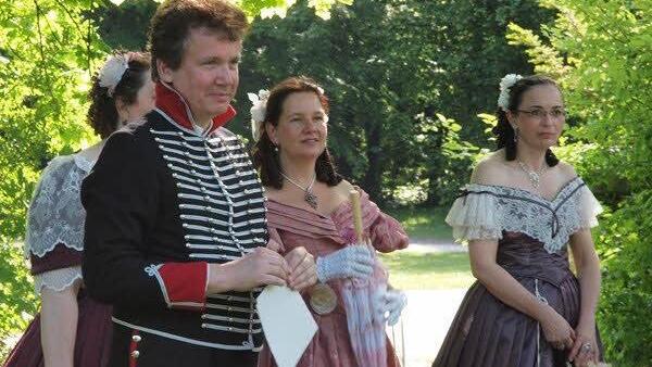 Peter Hoffmann weiß auch über historische Kostüme Bescheid. Foto: privat