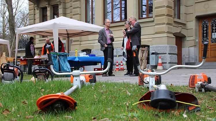 Tag des Wassers beim Waserwirtschaftsamt in Bad Kissingen. Foto: Benedikt Borst