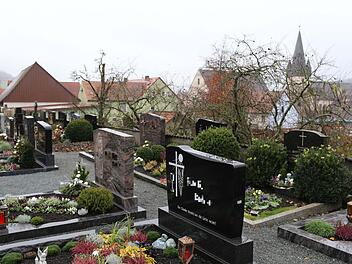 Der Friedhof in Leutenbach Foto: Franz Galster