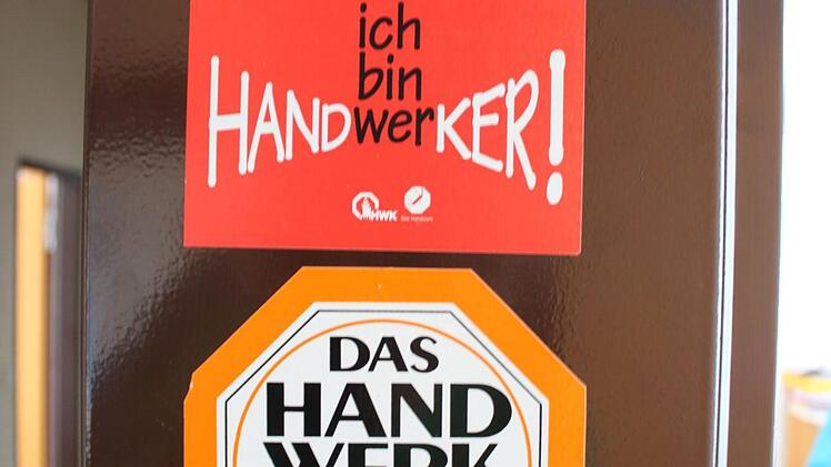 Aufkleber aus einer anderen Zeit.