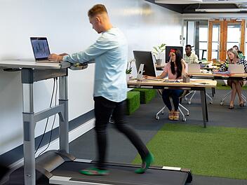 Walking Pad, Arbeiten, gesund, fit