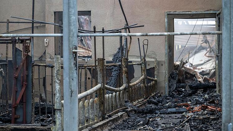 Nach Brand in Schweinezucht