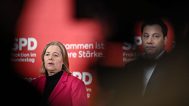 Die SPD-Parteichefs B&auml;rbel Bas und Lars Klingbeil.