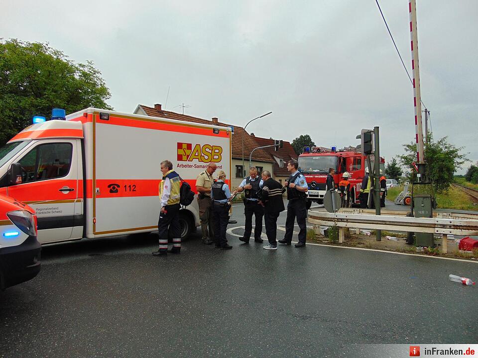 Tödlicher Zugunfall bei Forchheim