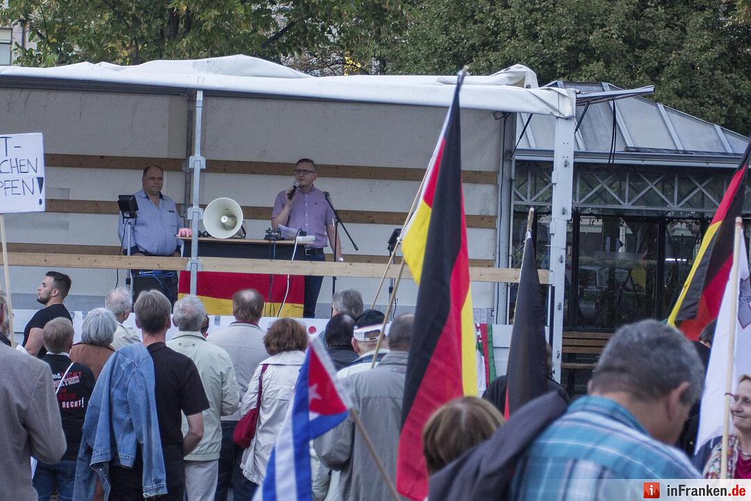 Drei Kundegebungen am Donnerstag in Fuerth - Polizei zieht positive Bilanz