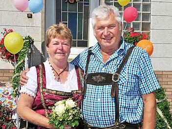 Die Jubilare Rosa Maria und Rainer Brand  Foto: Ulrike Langer