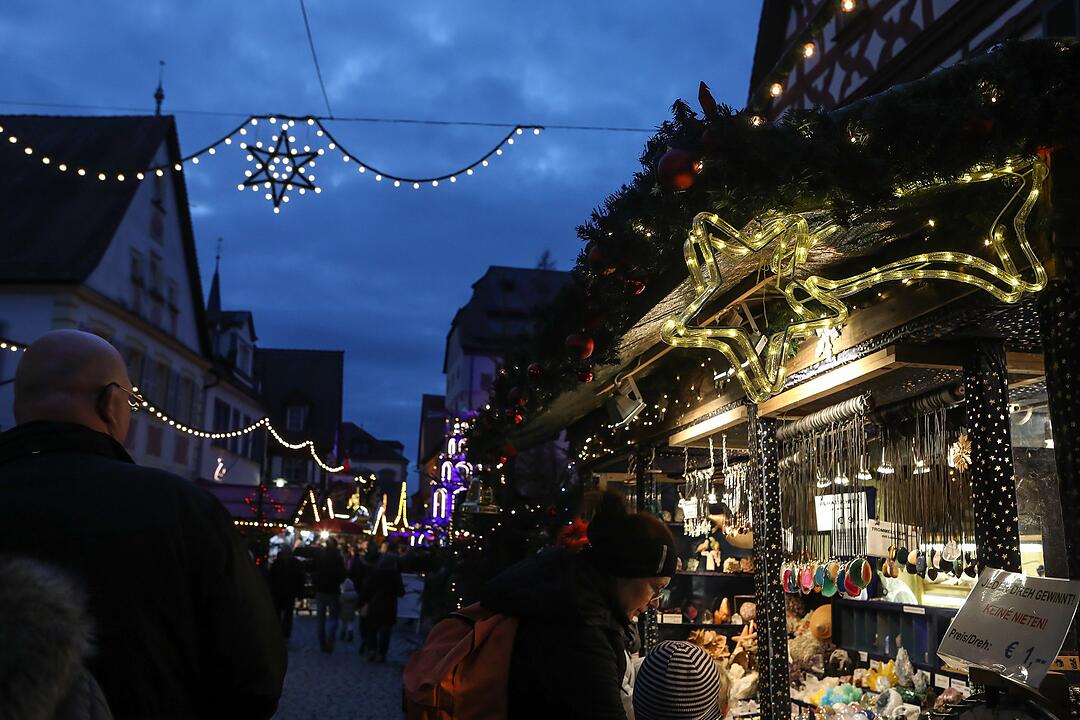 Der Forchheimer Weihnachtsmarkt ist eröffnet