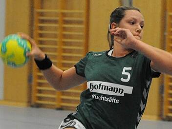 Besitzt eine positive Einstellung und ein Löwenherz: Lisa Wenzke von der SG Garitz/Nüdlingen. Foto: Hopf