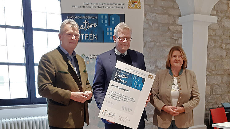 Innovationsprogramm "Kreative Zentren": Bayreuth wird eine von drei Modell-Kommunen