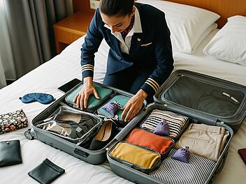 Effiziente Packtipps: Schuhbeutel-Trick für organisiertes Reisen