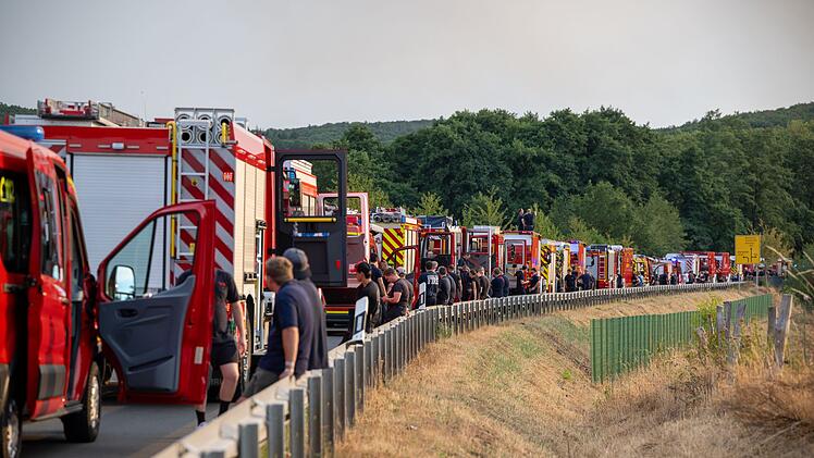 Waldbrand im H&uuml;rtgenwald