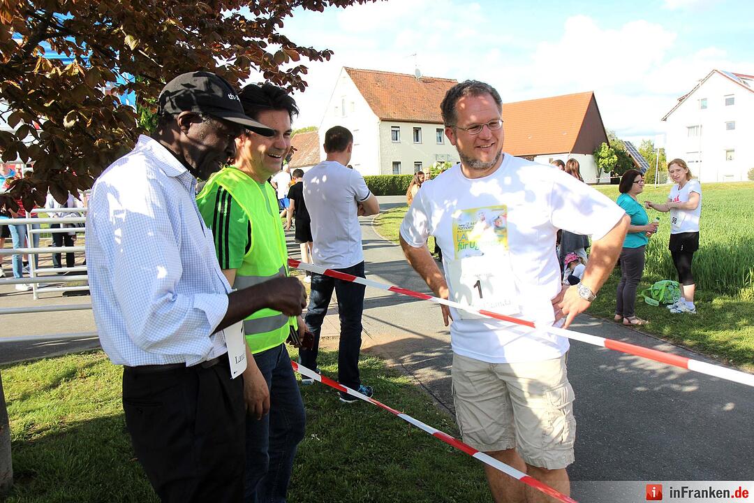 Benefizlauf "Lauf für Uganda" in Hannberg