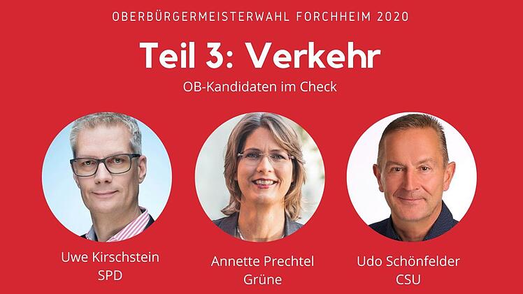 Wer macht das Rennen um den Einzug ins Forchheimer OB-Amt? Der FT nimmt die Kandidaten unter die Lupe.
