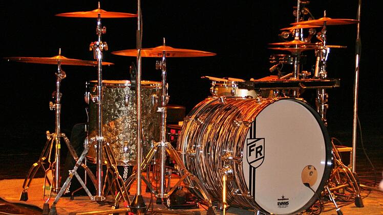 Die Drums Station  Foto: Werner Vogel
