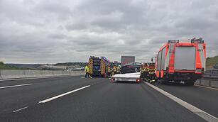 In Stauende gekracht: Tödlicher Unfall auf A3 bei Würzburg