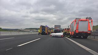 In Stauende gekracht: Tödlicher Unfall auf A3 bei Würzburg