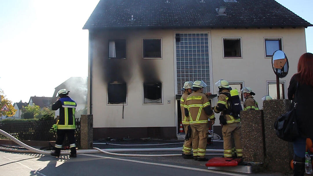 Feuer in Fürth: Zwei Verletzte