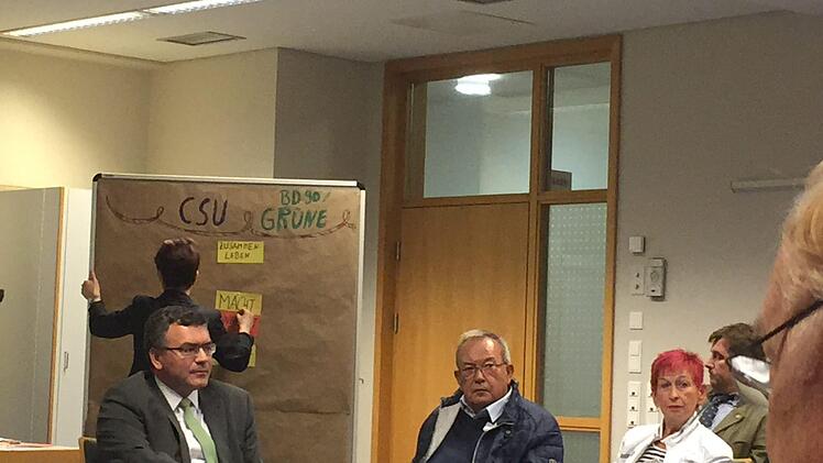 Wählerforum mit Staatsminister Dr. Florian Herrmann.Winfried Kleinhenz