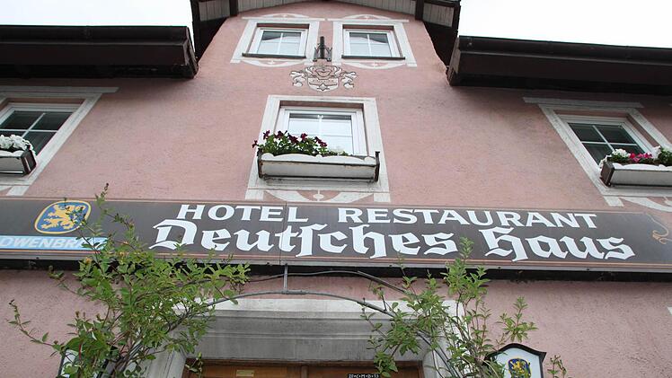 Das Deutsche Haus liegt in der Bahnhofstraße, Bad Brückenau. Foto: Ulrike Müller