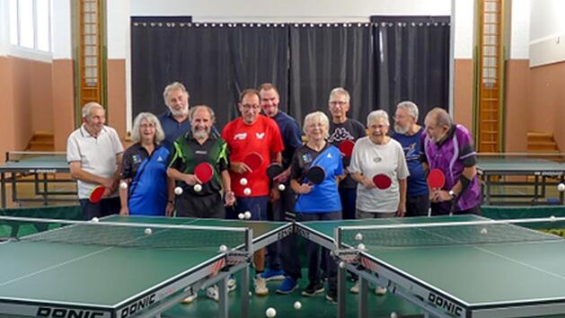 Neben dem Wettkampf der Mannschaften legt die DJK-TSV Pinzberg auch gro&szlig;en Wert darauf, Tischtennis als Gesundheitsvorsorge anzubieten.