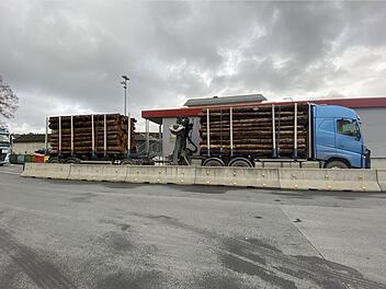 Überladener Lkw im Kreis Kronach gestoppt