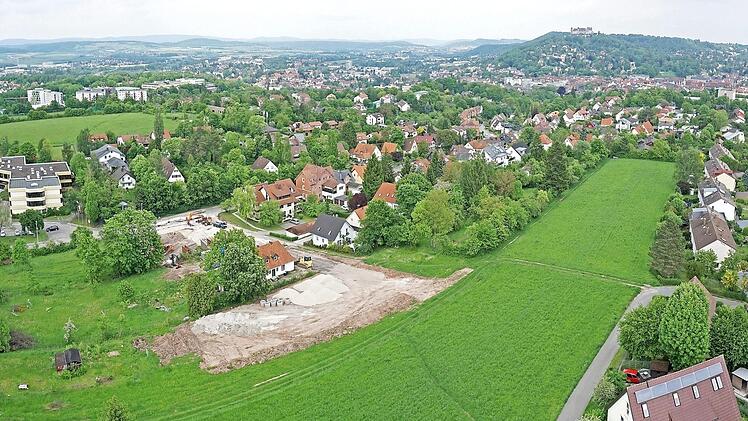 Das fragliche Gebiet aus der Luft (Aufnahme vom Juli). Foto: Volkmar Franke/www.hochbild-design.de